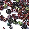 Spray Painted Acrylic Beads ACRP-N002-02-2