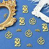 12Pcs 3 Styles Rack Plating Alloy Pendants FIND-YW0006-95-2