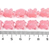 Synthetic Coral Carved Beads Strands CORA-L020-A-16-4