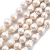 Natural Nucleated Pearl Beads Strands PEAR-B004-15B-02B-2