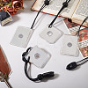 4Pcs 2 Styles Acrylic Signal Mirror FIND-FH0009-70-4