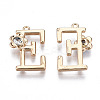 Brass Pendants KK-Q768-001G-E-2