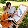 Plastic Reusable Drawing Painting Stencils Templates DIY-WH0202-393-4