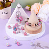 20Pcs 5 Style Polymer Clay Rhinestone Beads CLAY-TA0001-32-7