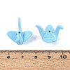 Rack Plating Spray Painted Alloy Beads PALLOY-T091-31C-3