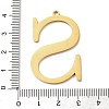 304 Stainless Steel Pendants STAS-C157-01G-S-3