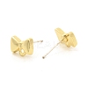 Alloy Stud Earrings Findings PALLOY-F278-06G-2