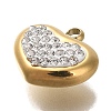 Ion Plating(IP) 304 Stainless Steel Charms STAS-P371-069G-02-2