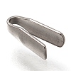 Tarnish Resistant 304 Stainless Steel Clamp Cord Ends STAS-P263-03A-P-1