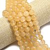 Natural Malaysia Jade Beads Strands G-L645-C01-10mm-15-3