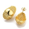 Oval Stud Earrings EJEW-G355-09G-2