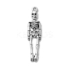 Tibetan Style Alloy Pendants for Halloween PALLOY-O002-09B-AS-1