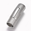 Tarnish Resistant 304 Stainless Steel Bayonet Clasps STAS-A035B-8P-2