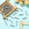 201 Stainless Steel Keychain Clasp Findings STAS-YW0001-79-4