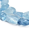 Natural Aquamarine Beads Strands X-G-P568-C13-01-4