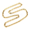 304 Stainless Steel Arch Link Chain Necklaces for Women Men NJEW-F363-05G-4