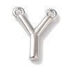 Rack Plating Brass Pendants KK-L216-003P-Y-1