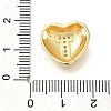 Rack Plating Brass Micro Pave Cubic Zirconia Pendants KK-I722-04G-T-3