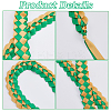 Two Tone Graduation Ribbon Leis FIND-WH0423-78B-6