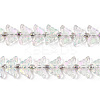 Electroplate Glass Beads Strands EGLA-N012-04P-5
