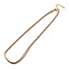 Nylon Milan Cord Necklace Making MAK-M028-01G-18-1