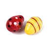 24Pcs Handmade Lampwork Egg Display Decorations LAMP-N034-29-3