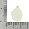 Christmas Theme Spray Painted Alloy Enamel Pendants ENAM-Z020-01G-3