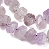 Natural Amethyst Nuggets Bead Strands G-P082-15-3