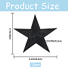 12Pcs Star Shape Cloth Embroidery Applqiues PATC-GF0001-33A-2