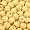 Opaque Acrylic Beads OACR-G012-01J-3