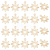 SUPERFINDINGS 20Pcs Brass Charms FIND-FH0004-01-1