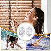 140Pcs 2 Styles PU Baby Waterproof Ear Stickers AJEW-GA0008-18B-5