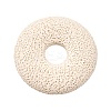 Natural Lava Rock Disc Big Pendants G-M203-12-1