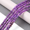 Assembled Natural Dolomite and Synthetic Opal Beads Strands G-Q017-G06-01C-1-3