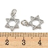 Rack Plating Brass Micro Pave Cubic Zirconia Pendants KK-A200-17P-3