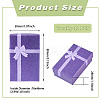 Rectangle Paper Jewelry Storage Gift Boxes with Bowknot LS-CON-TAC0014-09A-3