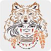 Large Plastic Reusable Drawing Painting Stencils Templates DIY-WH0202-483-1