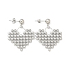 304 Stainless Steel Stud Earrings for Women EJEW-A119-21P-4