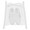 Polyester Mesh Shoe Cleaning Laundry Zipper Bags ABAG-WH0044-66B-1