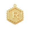 Brass Pendants KK-B126-01G-R-1