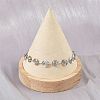 304 Stainless Steel Link Chain Bracelets for Women BJEW-Z143-26P-2