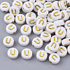 Plating Acrylic Beads X-PACR-R242-01U-1
