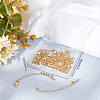 20 Sets Long-Lasting Plated Brass Chain Extender KK-BBC0001-06-7