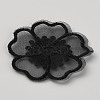 Organza Embroidery Sew on Appliques PATC-WH0008-61A-2