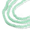 Baking Paint Imitation Jade Glass Bead Strands DGLA-A034-J4MM-A22-5