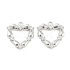 Brass Micro Pave Cubic Zirconia Pendants KK-E090-14P-1
