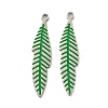 316 Surgical Stainless Steel Enamel Pendants STAS-M073-43P-1