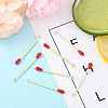10Pcs Rack Plating Alloy Enamel Pendants FIND-YW0007-85-2