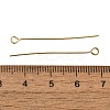 Brass Eye Pins KK-H502-02F-G-3