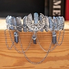Moon & Chain Metal Hair Bands PW-WG63593-09-1